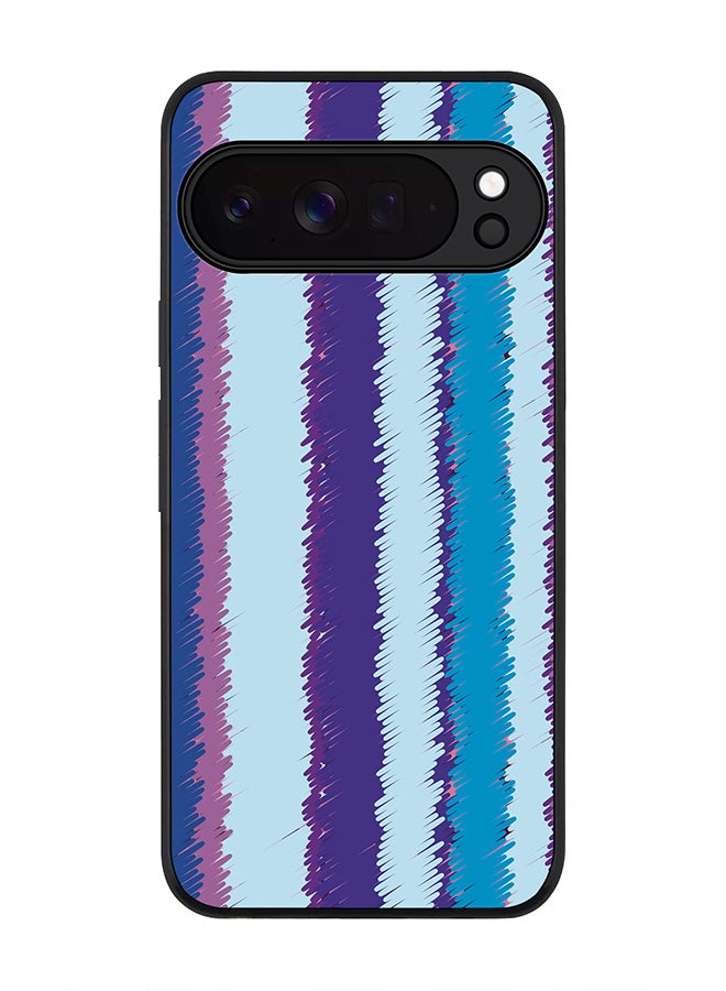 For Google Pixel 10 Pro XL Case,Slim fit Camera Protection, Shockproof Thin Phone cover  - Lines Of Violet